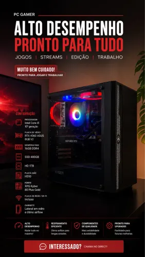 PC GAMER TROCO EM PS5