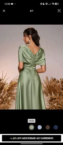 Vendo vestido novo usado apenas uma vez