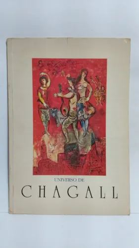 Catálogo antigo Universo de Chagall promocional do Banco francês e brasileiro MASP 1992