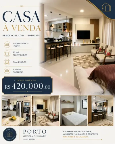 OPORTUNIDADE RESIDENCIAL LÍVIA - VENDA