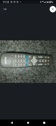 Controle Remoto Philips para Vídeocassetes