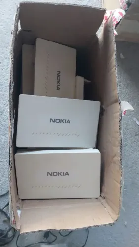 Lote 10 und Ont Nokia Dual Band com Fonte de Energia