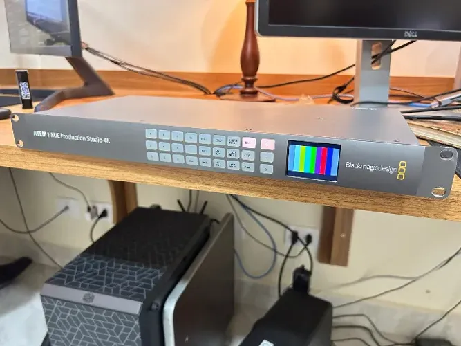 BlackMagic Atem 1M/E Production Studio 4k - VER DESCRIÇÃO