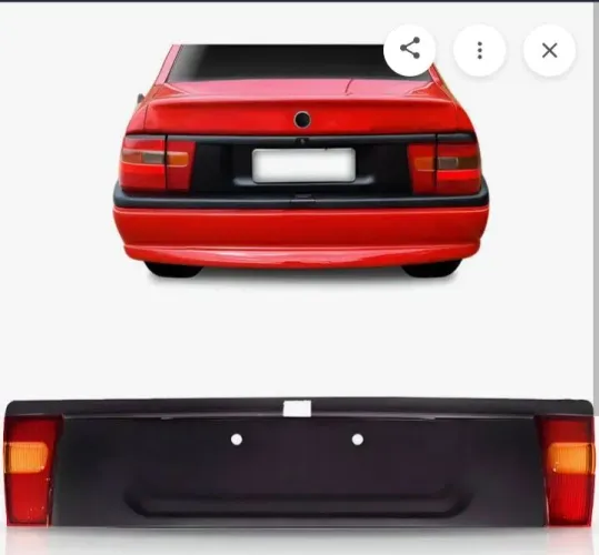 Aplique Da Tampa Vectra 1994 1995 1996 Lanterna Tricolor