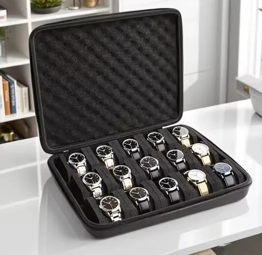 CASE MALETA PARA RELÓGIOS E SMARTWATCH