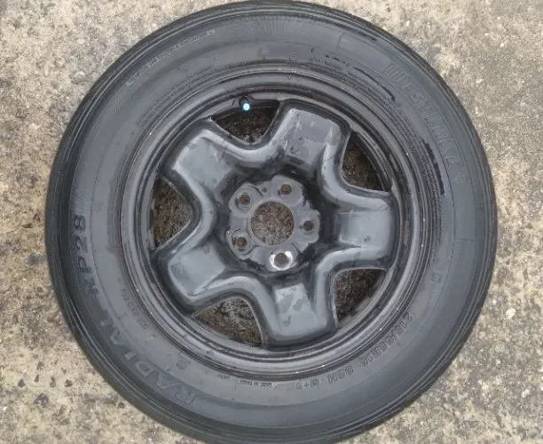 PNEU WESTLAKE 215/65 R16 RODA FERRO e CALOTA Original ARO 16