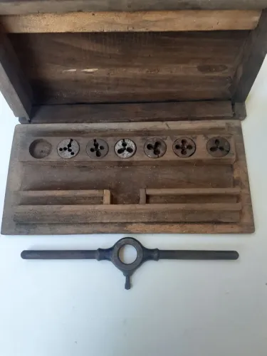 Kit macho e cossinete com 6 peças