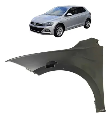 Paralama Esquerdo Volkswagen Polo Virtus 2018 A 2024