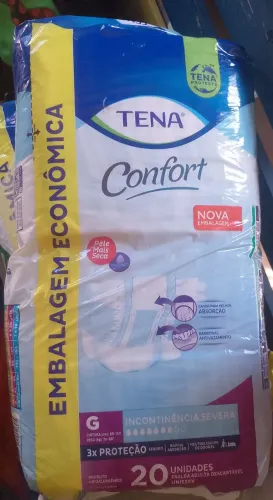 Fralda geriátrica Tena confort tamanho G
