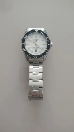Relógio T@g H3uer Aquaracer todo em Aço Inoxidável
