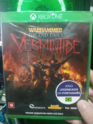 Warhammer The end times vermintide jogo Xbox one series x game lacrado