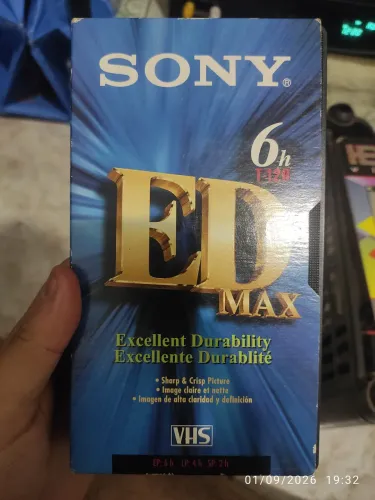 VHS programação Cartoon network 2002 (Samurai x e X-Men)