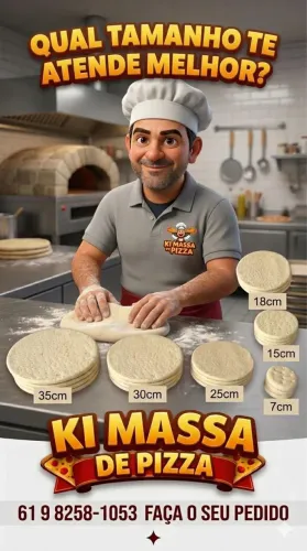 Massa de Pizza pré assada 