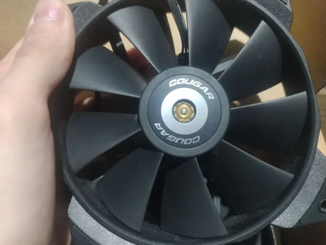 Kit ventoinhas gamer cougar 2x 120mm