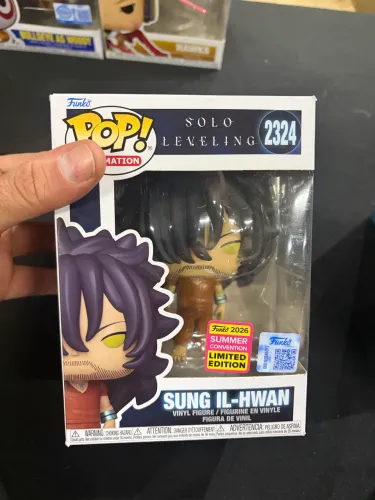 Funko pop animation solo Levelling, lançado na SDCC, original e novo, peça rara