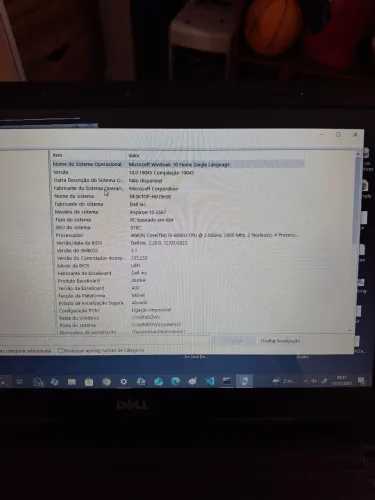 Notebook Dell Inspiron 15 3567