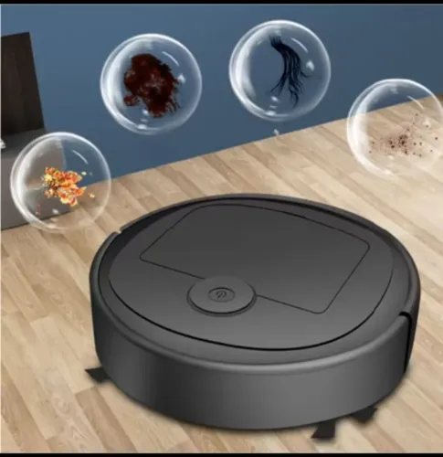 Mini Robô Aspirador Automático Inteligente 