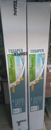Tenda Gazebo 3x3m Branca desmontável Tssaper nova lacrada