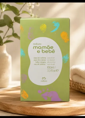 Colônia natura mamãe bebê