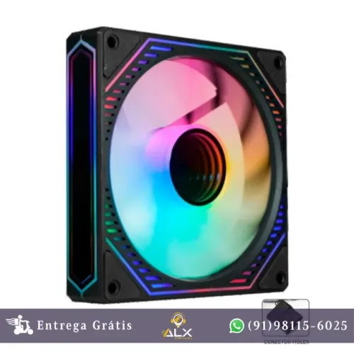 Cooler Fan Infinite Multicolor Aaxa - Kmex *ENTREGA GRÁTIS*