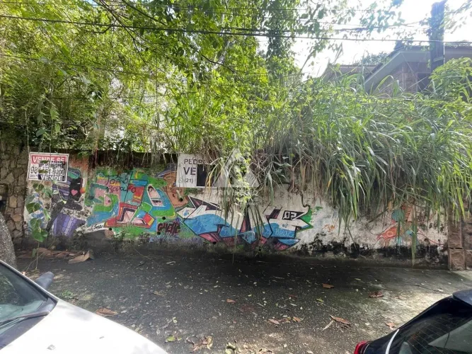 Terreno Plano 357m² com Licença para Multifamiliar Rua Major Rubens Vaz, Gávea