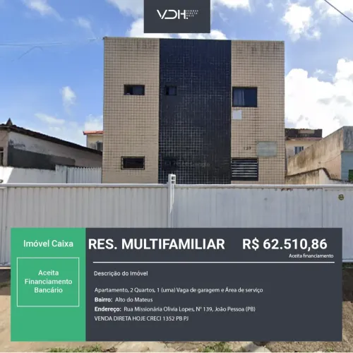 Présidio Residencial Multifamiliar - João Pessoa (Paraíba)