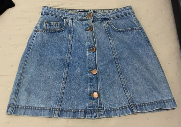 Saia jeans - Tamanho 38