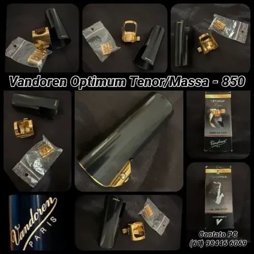 Abraçadeira Vandoren Optimum V16 - Sax Tenor (boquilhas de massa/Zerada)