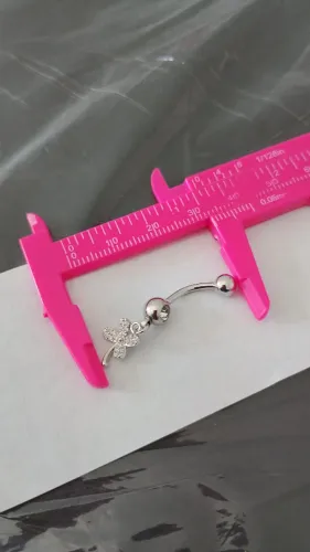 Piercing Umbigo Zircônia