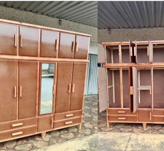 Guarda roupa duplex 5 portas faço entrega 1700.. entrega a combinar 