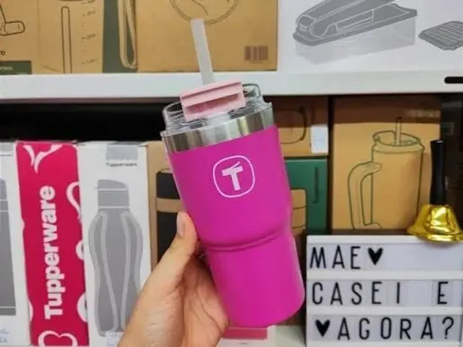 Garrafa térmica Tupperware 