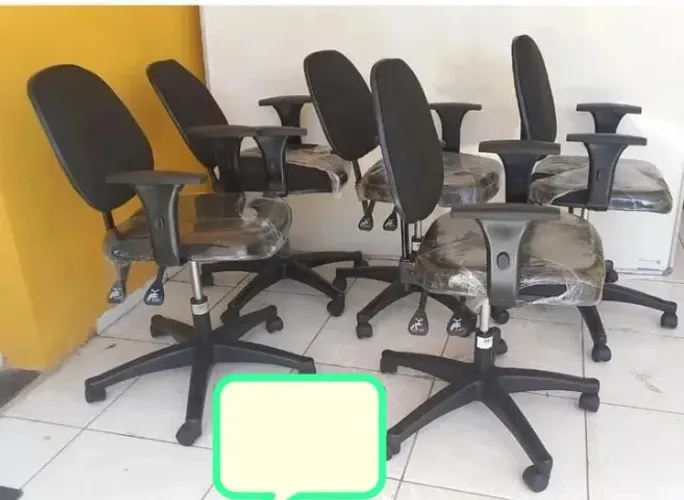 Cadeira escritório giratória 