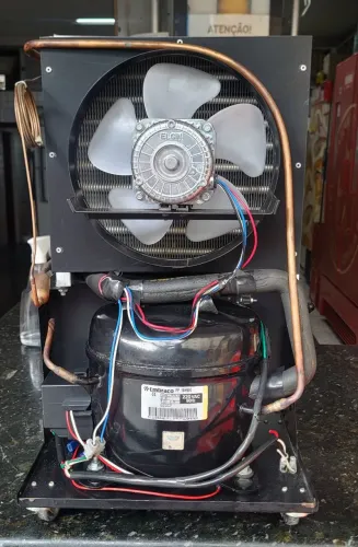 MOTOR DE FEEZER/CERVEJEIRA EMBRACO FFH10BK 1/4 220v PERFEITO ESTADO