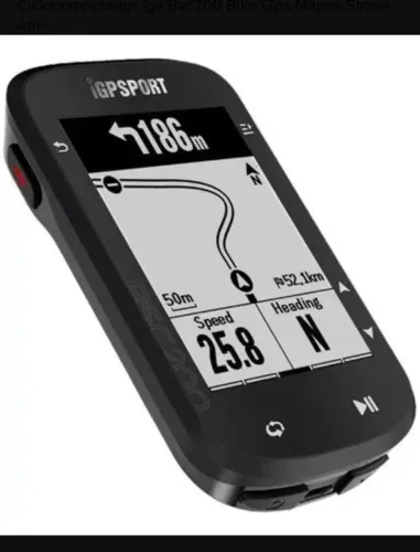 Ciclocomputador Igs Bsc200 Bike Gps Mapas Strava Ant+