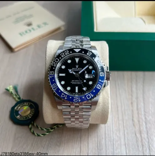 Relogio Rolex GMT Batman ETA Suíço Exclusivo