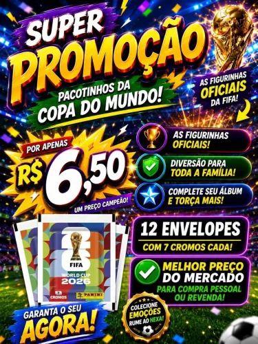 Figurinhas COPA 2026