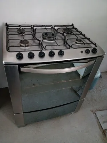 Fogão inox 5 bocas