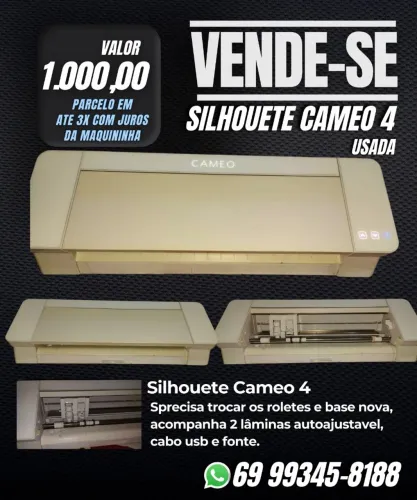 Máquina de corte Silhouete cameo 4