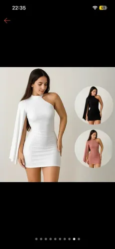 Vestido Feminino Nula Manga Moda Gringa Paty Show suplex premium vestido de festa
