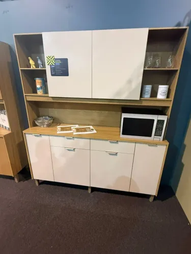 Armário de Cozinha 6 Portas 2 Gavetas (Novo) Entrega Grátis!