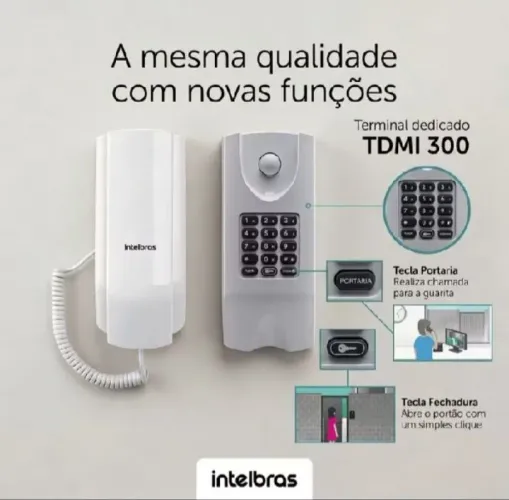 INTERFONE INTELBRAS NOVO