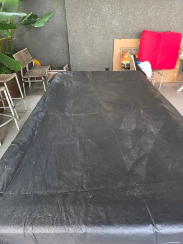 CAPA PROTETORA PARA MESA DE PINPONG TAMANHO OFICIAL SEM USO