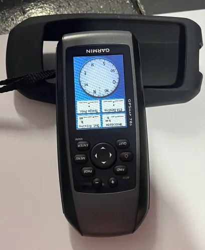 GPS Marítimo Portátil Gusmão 78s Garmin Cinza-escuro