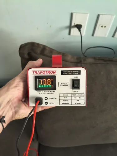 Carregador De Bateria 12v Flutuante 20ah Lento E Rapido
