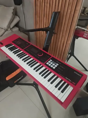 Teclado sintetizador roland xps30 Rd vermelho red Xps30
