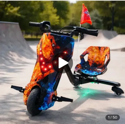 Triciclo elétrico drift 350w