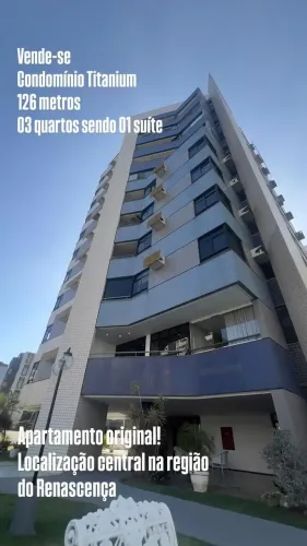 Apartamento à venda no CONDOMÍNIO TITANIUM, JARDIM RENASCENÇA, São Luís, MA