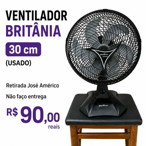 Ventilador britânia 30 cm