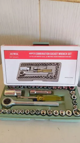 JOGO DE CHAVES 46 PEÇAS