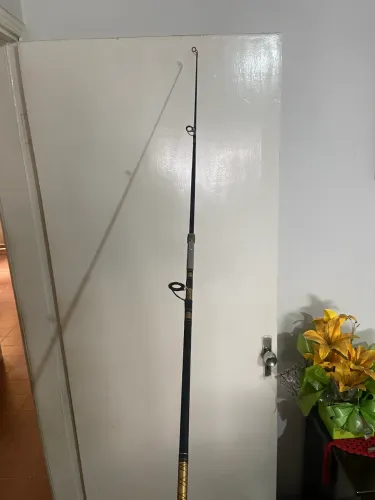 Vara de Pesca Telescópica c/ Passadores (Ideal para Barranco e Pesqueiro!)